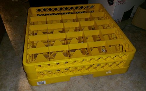 LOT OF 2 NEW  &#034;QUALITE&#034; HD COMMERCIAL  (NSF) 25 WINE GLASSES DISHWASHER RACKS