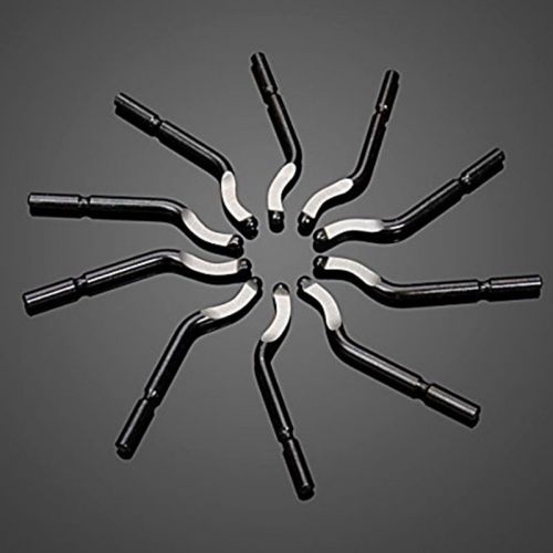 10pcs Repair DeburRed Tool BS1010 S10 DeburRing Blades For Metal  Plastic Wood