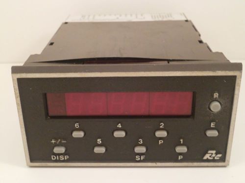 Red lion controls process counter  gem33-000 includes 2 mounting clamps for sale