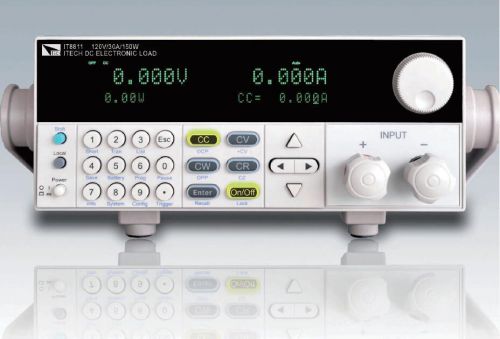 Hi-accuracy 0.1mV/0.01mA Electronic Load 150W/150V/30A Battery LED Test USB