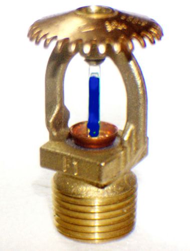 286*f fire sprinkler head quick response brass upright 1/2&#034; npt k5.6 rasco f1 for sale