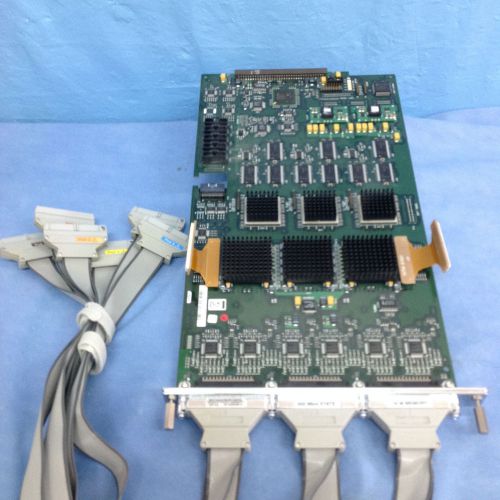 Agilent 16910A Logic Analyzer Module 102ch,16M +Test Cable Assembly+Flex Adapter