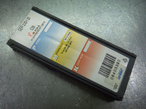 Iscar Carbide Inserts Qty10 GEPI 2.00-1.00 IC08 (LOC1949B)