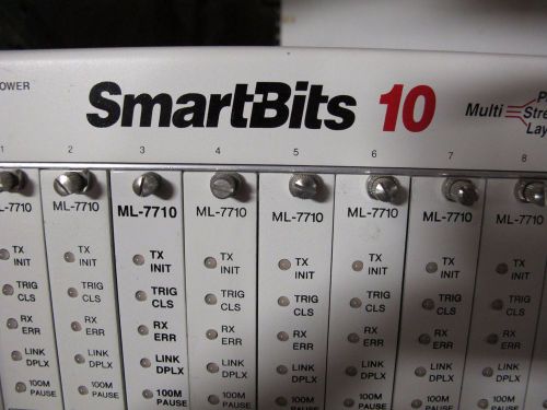 Netcom Systems SmartBits SMB-10 Network Analyzer with 20 ML-7710 Modules