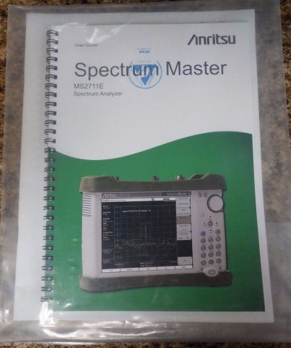 Anritsu MS2711E User Guide