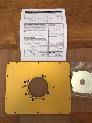 Incra Router Table Plate With MagnaLOCK Plates