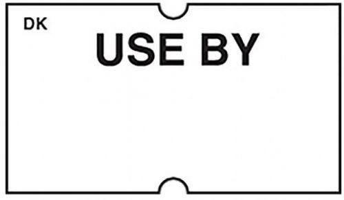 DayMark IT110428 DuraMark Date Coder Permanent Label, USE BY , For DM3 10 Gun,