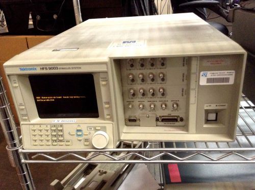 Tektronix HFS9003 Stimulus System Data Pulse Generator W/3x HFS 9DG2 Modules