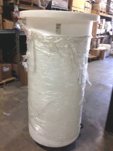 CHEMTAINER180 GALLON OPEN TOP FLAT BOTTOM POLYETHYLENE LIQUID ACID STORAGE TANK