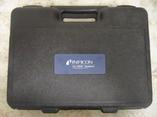 INFICON D-TEK REFRIGERANT LEAK DETECTOR &amp; CASE (56430-2 AO)