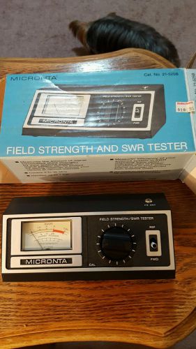 K112B Micronta Field Strength and SWR Tester FS Antenna 3-30MHz 1000W 21-525B