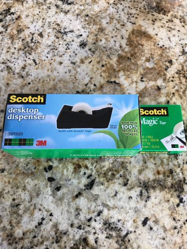 Scotch Desktop Dispenser 3M With Free Roll Of Tape