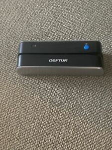 Deftun MSR-X6BT Bluetooth Magnetic Stripe Card Reader