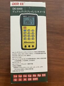 DER EE DE-5000 High Accuracy Handheld LCR Meter Main unit only