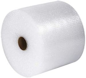 Perforated Bubble Cushioning Wrap Roll. Small Bubble Roll 12 in Wide x 175 ft Lo