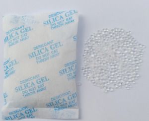 50Packs Rechargeable Silica Gel Packets Desiccant Dehumidifier Color Indicating
