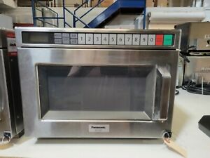 Used Panasonic NE-17523 1700w Commercial Microwave with Touch Pad, 208v/1ph