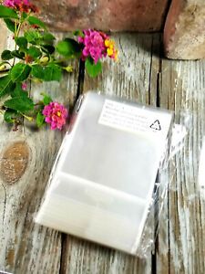 4&#034;x3&#034; Clear Packaging bag w/ Hang tag Self Seal closure clearbags brand/impact