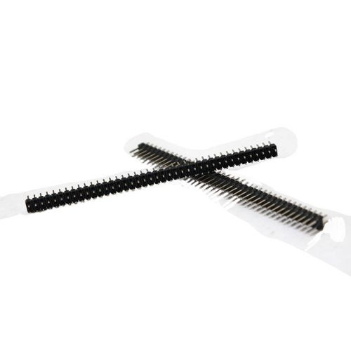 Adequate quality 10PCS 2.54mm 2 x 40 Pin Male Double Row Pin Header Strip US HU