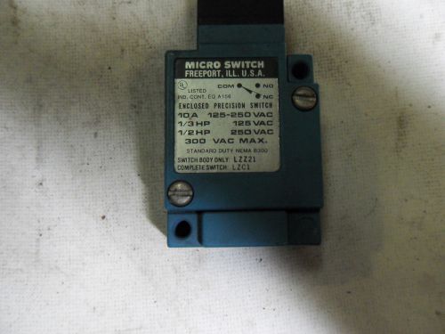 (L14)  MICRO SWITCH LZC1 PRECISION LIMIT SWITCH