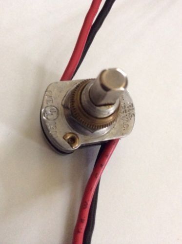 Push Button Knob Switch 40W 125V