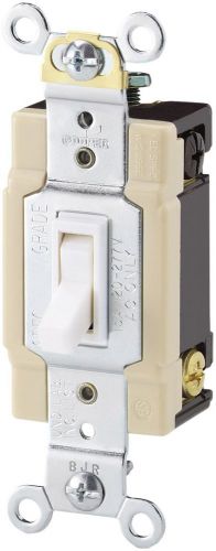 5-nib cooper 1242-7w-box white 4-way heavy duty switch with ground for sale