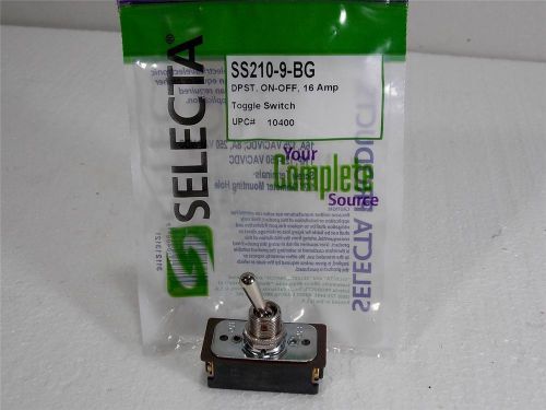 NEW SELECTA SWITCH TOGGLE SS210-9-BG