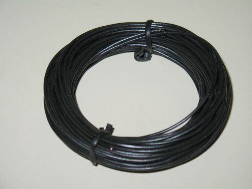 26 AWG STRANDED HOOK-UP WIRE 10m (32.8ft) Black, Flexible, US seller.