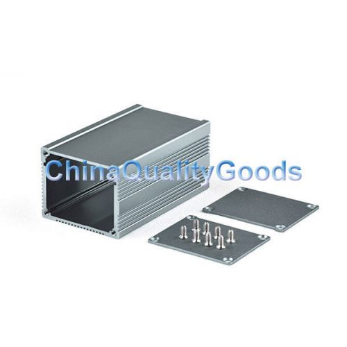 Extruded aluminum electronic power enclosure pcb instrument box case project diy for sale