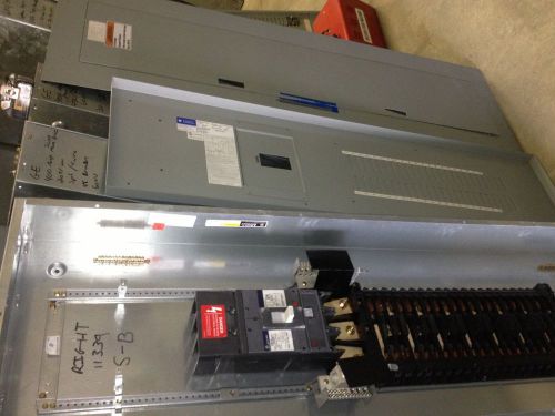 400 amp main breaker 208/120 general electric panel aqf3424jbx sgha36at0400 for sale