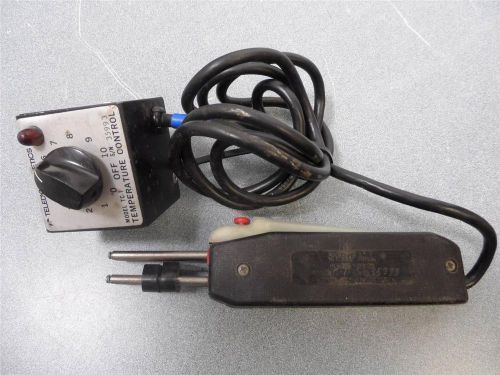 Kinetics teledyne stripall model tw thermal wire stripper 60 watt needs blades for sale