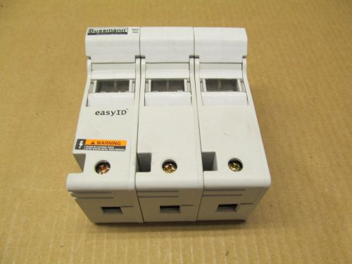 1 NEW COOPER BUSSMANN CH30J31 FUSE HOLDER 30 AMP 3 POLE