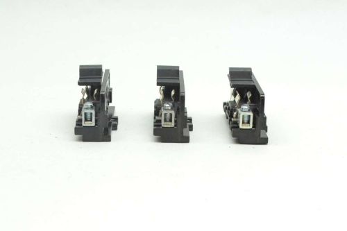 Lot 3 new buchanan 361.362 368 600v-ac 30a amp fuse block holder d408989 for sale