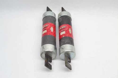 Lot 2 bussmann lps-rk 150 low-peak dual element 150a amp 600v-ac fuse b385383 for sale