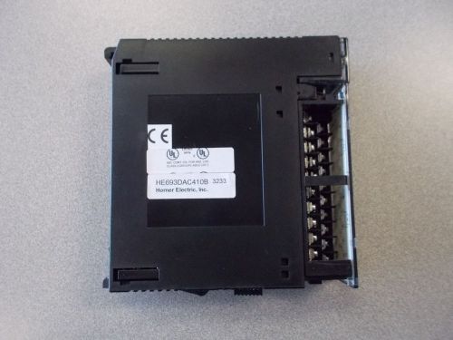 HORNER ELECTRIC (GE FANUC) HE693DAC410B ANALOG OUTPUT MODULE,4 CHANNEL,1.25MV