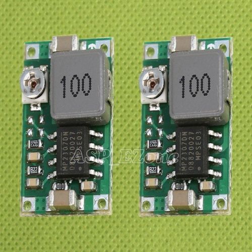 2pcs mini-360 dc-dc buck converter 4.75v-23v to 1v-17v step down module for sale