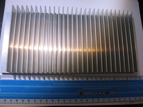 Large aluminum heat-sink extrusion 9-7/8 x 4-1/2 x 1-5/16 lwh power amplifier for sale
