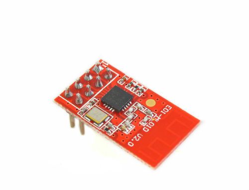 2Pcs of 0dBm 2.4G RF Module nRF24L01+ RF-1001D onboard antenna Free shipping