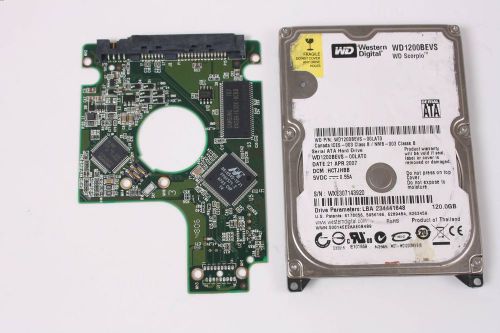 WD WD1200BEVS-00LAT0 120GB 2,5 SATA HARD DRIVE / PCB (CIRCUIT BOARD) ONLY FOR DA