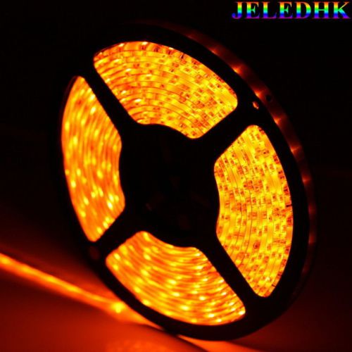 5 METER ORANGE SMD3528 Non-Waterproof Flexible LED Strip Fo Car Boat Bike Light