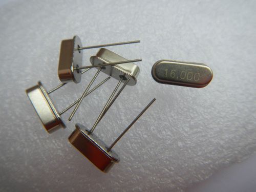 50PCS, 16MHz / 16.000 MHZ Crystal Oscillator HC-49S