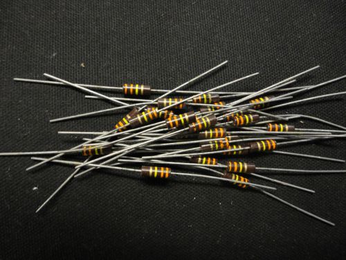 NOS 25PCS 330K-1/2W-5% RC20GF334J CARBON COMP. RESISTOR