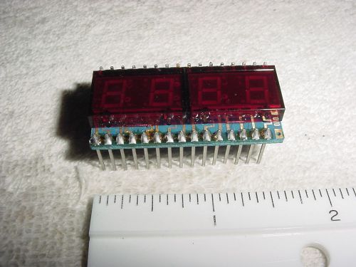 NEW 7 SEGMENT LED DISPLAY - 4 Digits - Common Cathode