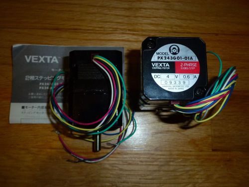 2) Vexta  PX243G01-01A Stepper Motors  $GOOD DEAL $  REDUCED!!! AGAIN!!