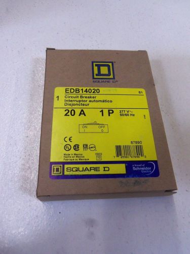 SQUARE D CIRCUIT BREAKER EDB14020 *NEW IN BOX*