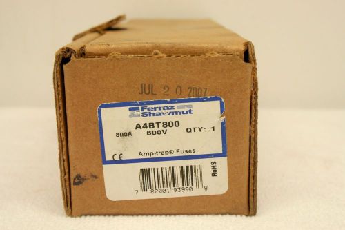 Ferraz Shawmut A4BT800 Amp-trap Fuse 800A **NEW in Box** 800V