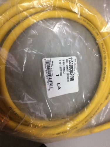 Brad Harrison 115020C04F090 MINI CORD 5P 9&#034; 18-3 NEW NIB WOODHEAD