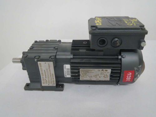 SEW EURODRIVE R17DT80K4 7.55:1 3/4HP 330/575V 1700/225RPM 3PH GEAR MOTOR B371919