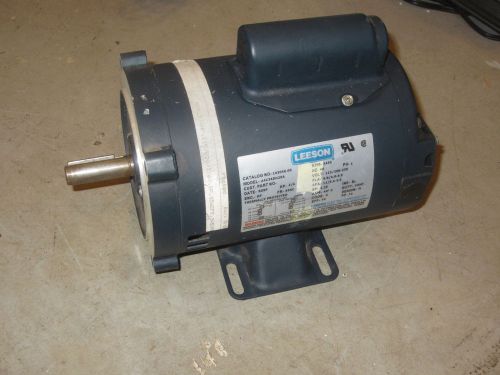 NEW Lesson MOTOR 3/4 HP 115/208-230 VAC 1-PHASE, S56C FRAME 5/8&#034; SHAFT KEYED