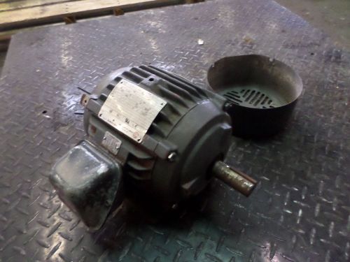 EMERSON 5 HP MOTOR, FR 184T, RPM 3520, V 230/460, CAT# H5P1B, MODEL# H307, USED